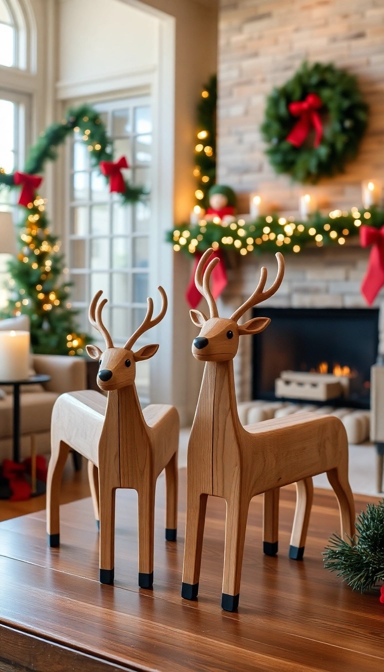 10 Incredible Scrap Wood Christmas Projects You Can Make in a Weekend! - 9. Wooden Reindeer