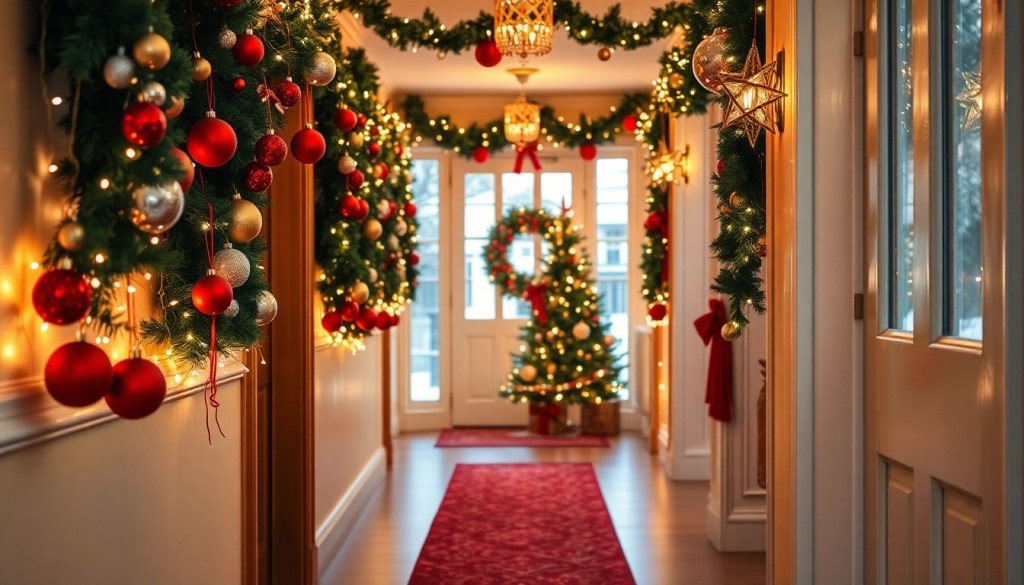 10 Stunning DIY Christmas Hallway Decor Ideas That Will Leave You in&nbsp;Awe!