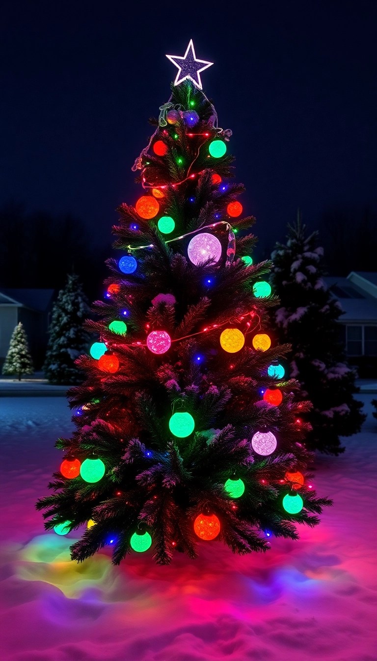 12 DIY Christmas Light Hacks That Will Transform Your Outdoor Space (You Won't Believe #8!) - 5. Glow-in-the-Dark Ornaments