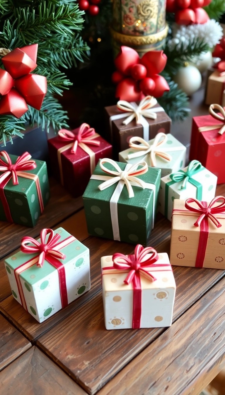 21 Easy Homemade Wooden Ornaments You Can Make This Christmas (You Won't Believe #15!) - 19. Holiday Gift Ornaments